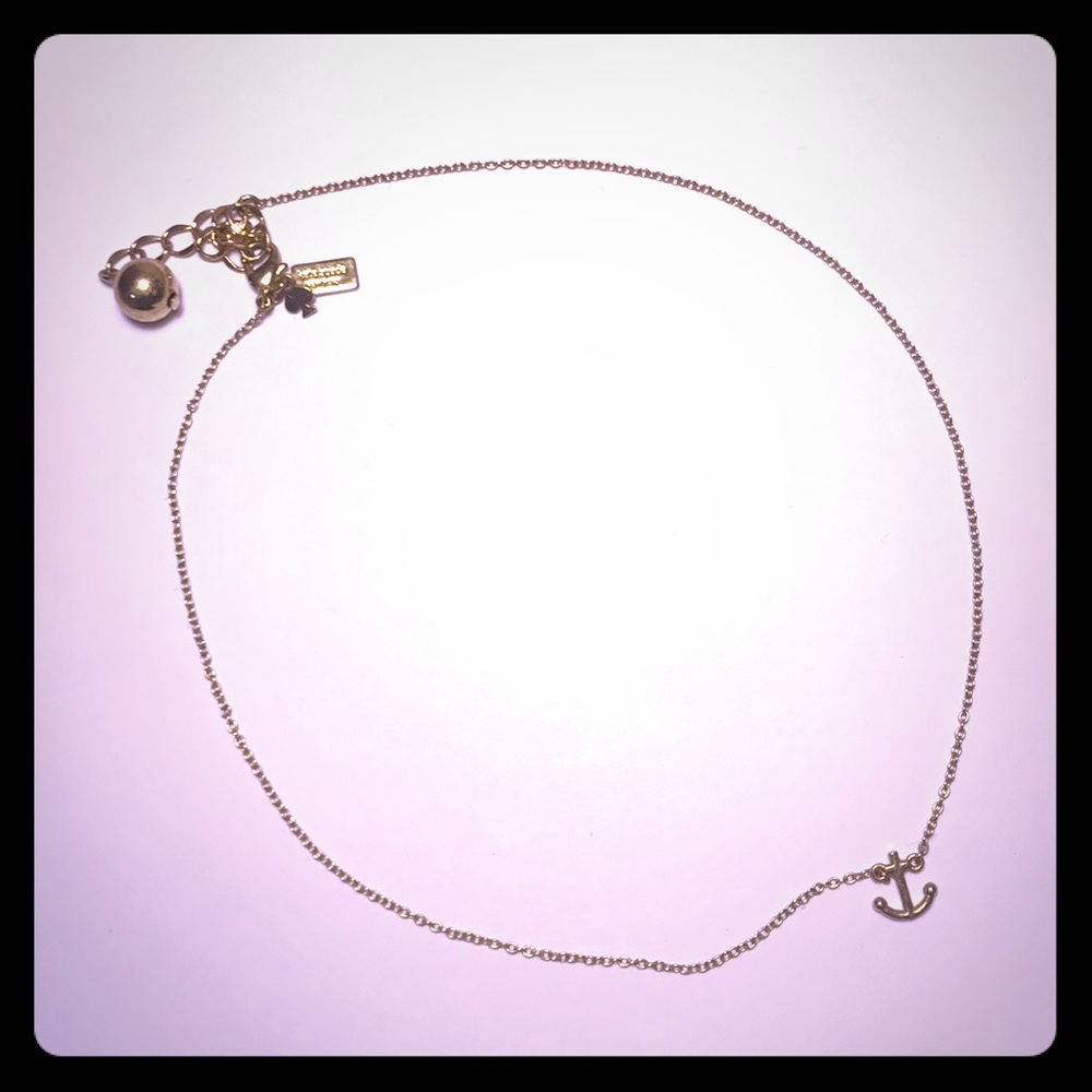 Kate Spade anchor necklace.